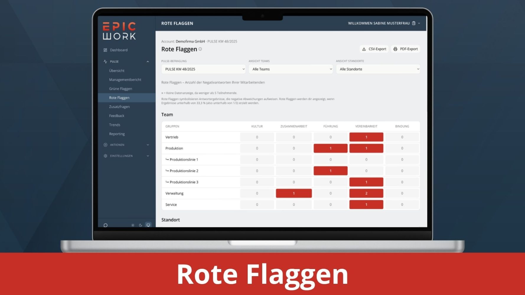 pulse backend rote flaggen